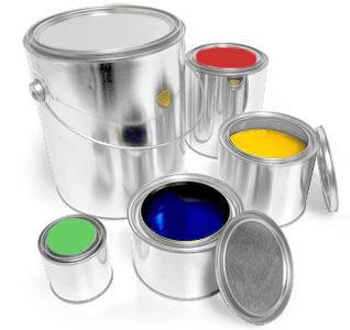 プラグの利用方法 塗料用容器