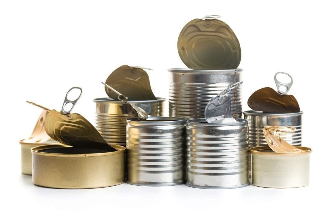 WEIGHT OF CANS AND ENDS
