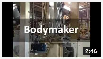 What is the purpose of the separator ring and pilot ring on the bodymaker machine?