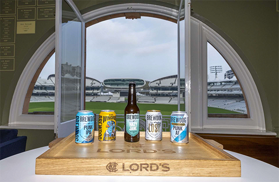 BrewDog станет официальным пивом крикетной площадки Lord’s Cricket Ground.