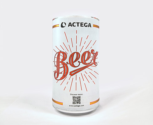 بوليستار؛ أحبار الطباعة المبتكرة الجديدة لعلب البيرة والمشروبات من ACTEGA