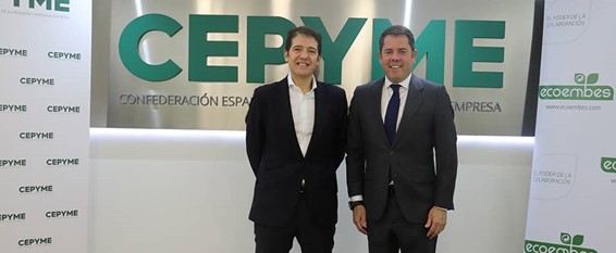 CEPYME Y ECOEMBES ACUERDAN COLABORAR EN MATERIA DE RECICLAJE