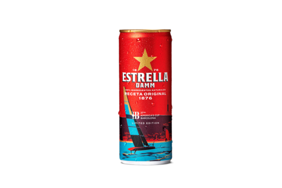 Estrella Damm bringt seine Copa America-Gedenkdose auf den Markt