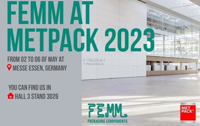 FEMM wird auf der Metpack 2023 vertreten sein