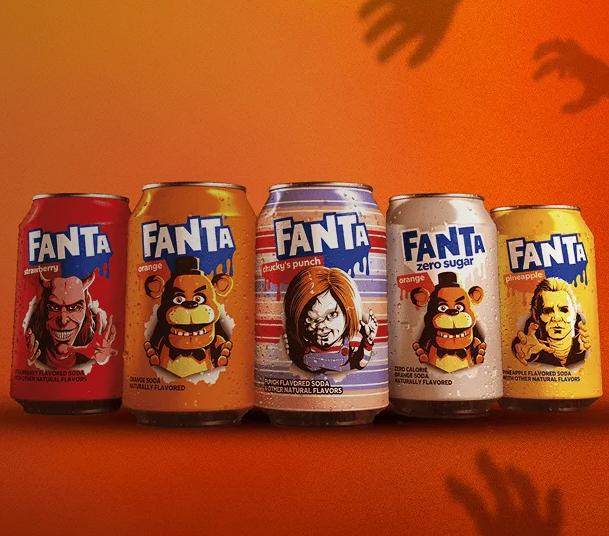 Fanta celebra Halloween 2025 con una campaña global protagonizada por iconos del cine de terror