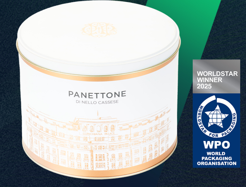 A can of Panettone made by Brasilata wins WPO award