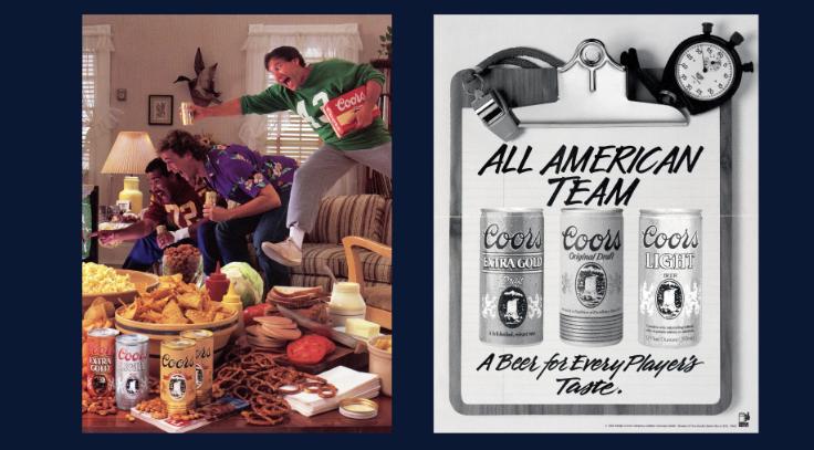 Molson Coors überprüft die historische Beziehung zwischen American Football und seinen Biermarken
