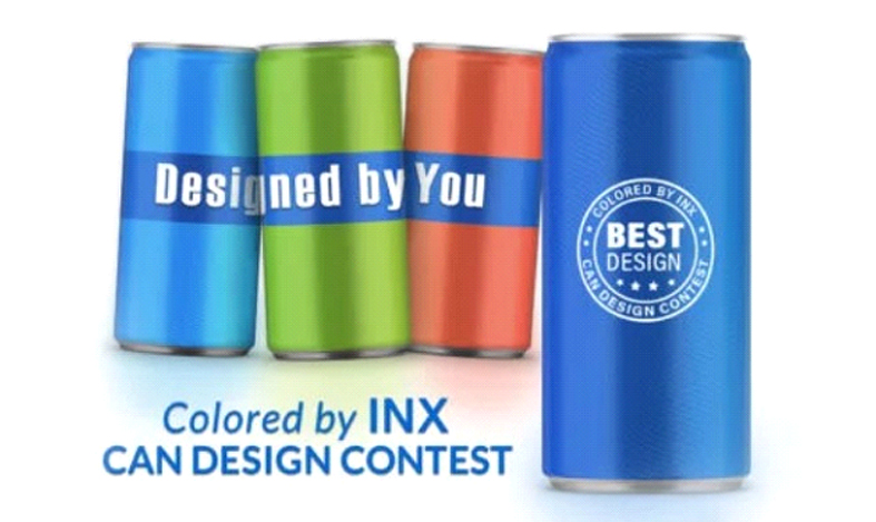 第5回Colored By INX缶デザインコンペティション開催中