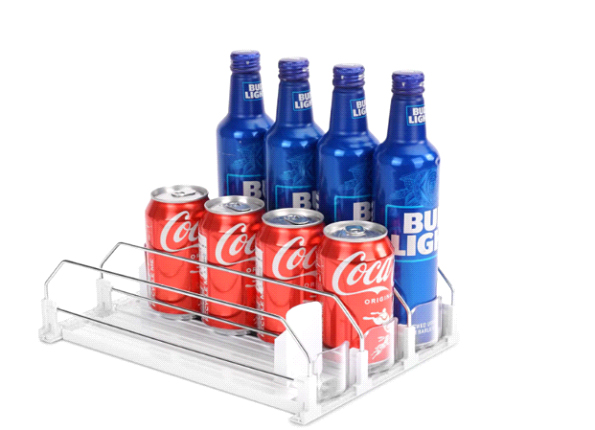 Smart gifts: beer can organizer for the fridge