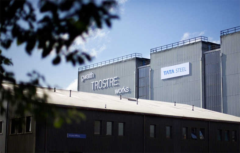 حصل مصنع Tata Steel للتغليف في Trostre على تصنيف النخبة لتغليف المواد الغذائية