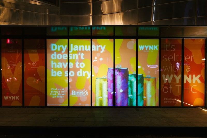 Wynk encourages replacing alcohol with its canned THC beverages