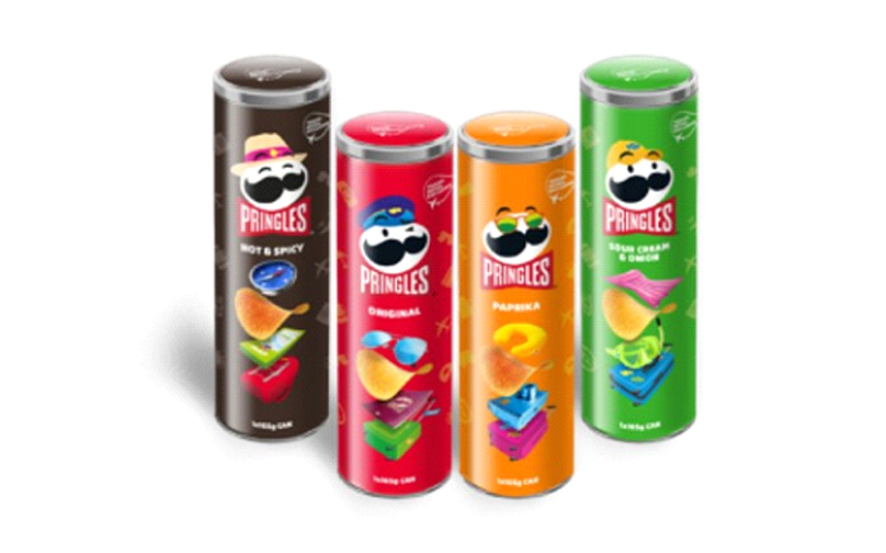 Pringles makes its mark in travel retail with its unique canned snack offerings