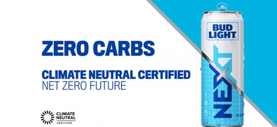 bud light next celebra certificacion de neutralidad climatica