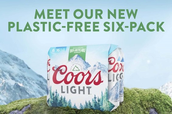 coors light eliminara anillos empaque plastico