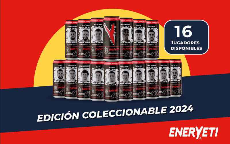 ENERYETI LAUNCHES A COLLECTIBLE EDITION FEATURING THE SPANISH NATIONAL TEAM