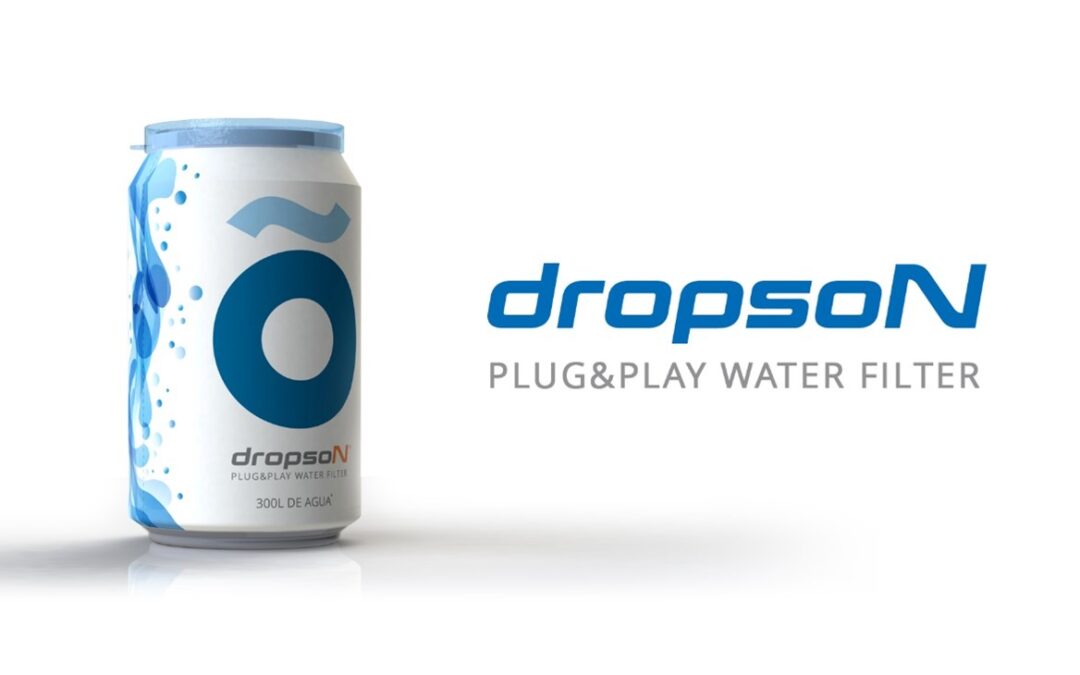 THE DROPSON FILTER CAN THAT IMPROVES THE MARINE ECOSYSTEM