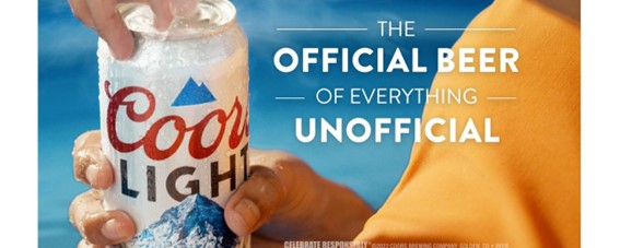 MOLSON COORS LAUNCHES NEW COORS LIGHT AD FOR THE SUMMER