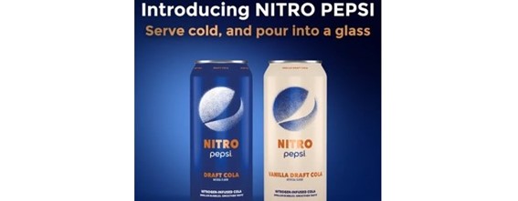 pepsi lanza nitro primer refresco en lata infusionado con nitrogeno